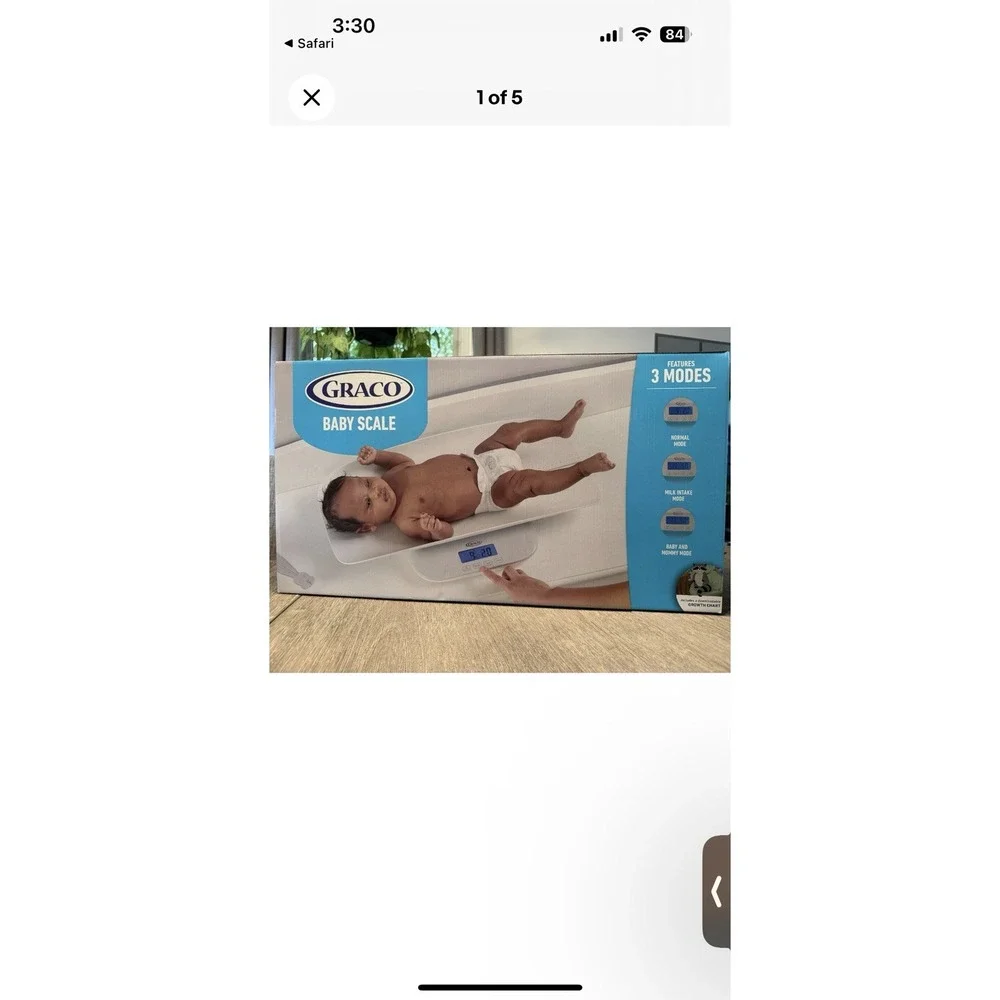 Graco Baby + Pet‎ Scale Digital LCD Weight Scale - Brand New - Wellness Health